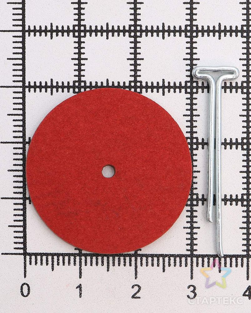 Набор креплений: диск фибры 30мм (20шт), Т-шплинт 2*25мм (10шт) арт. АРС-59100-1-АРС0001294193 3