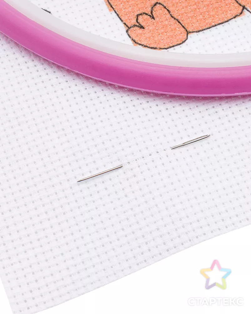 296 Набор для вышивания Hobby & Pro Kids 'Котики - меломаны' 19*18см арт. АРС-60314-1-АРС0001297207 - рис. 3