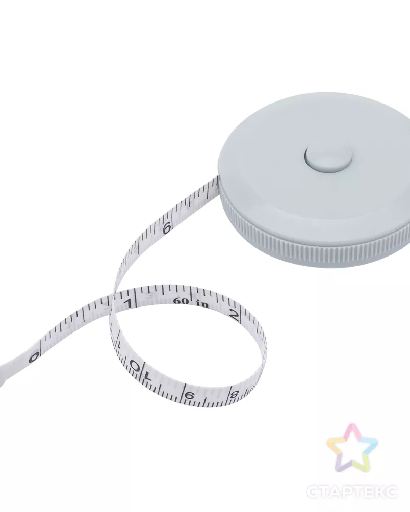 MTW231 Сантиметровая лента-рулетка 150см, цв.серо-голубой арт. АРС-61616-1-АРС0001297982 - рис. 2