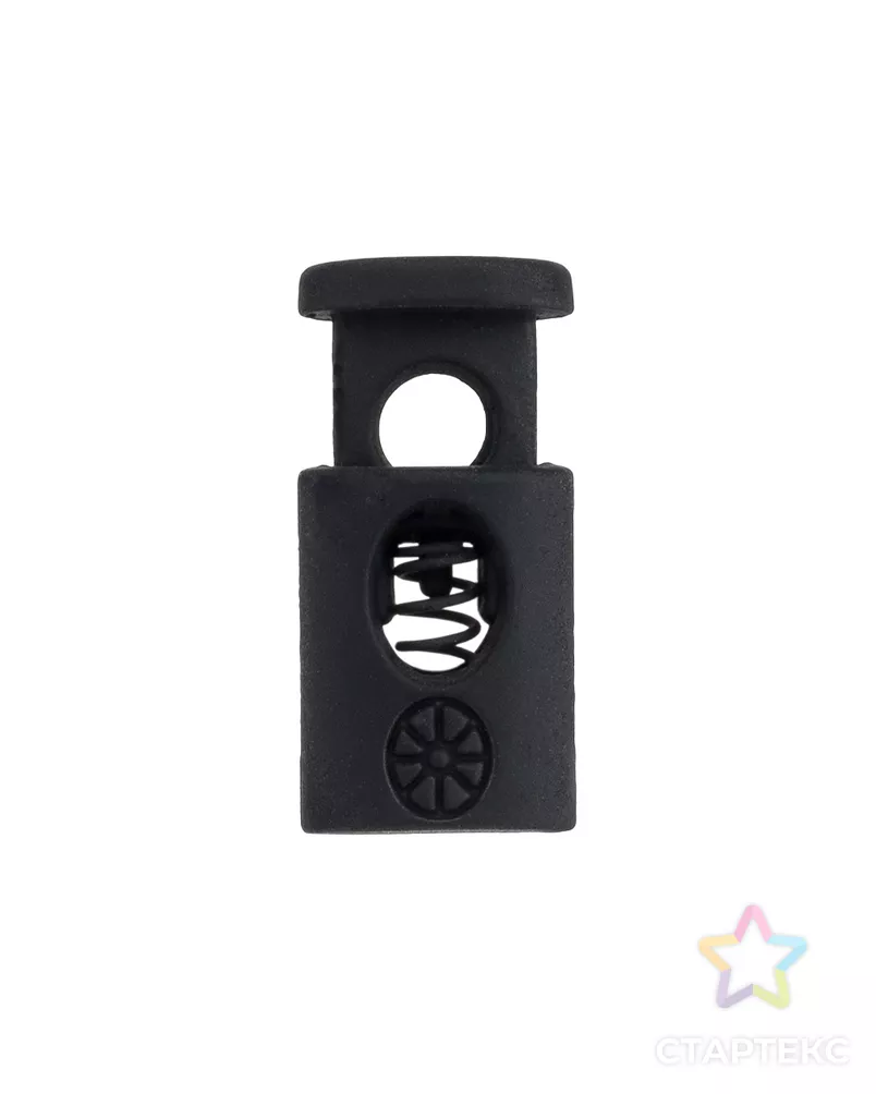 ГХН12970 Фиксатор металлический d=4мм одно отверстие10*20мм (черная резина) арт. АРС-64705-1-АРС0001312546 - рис. 3