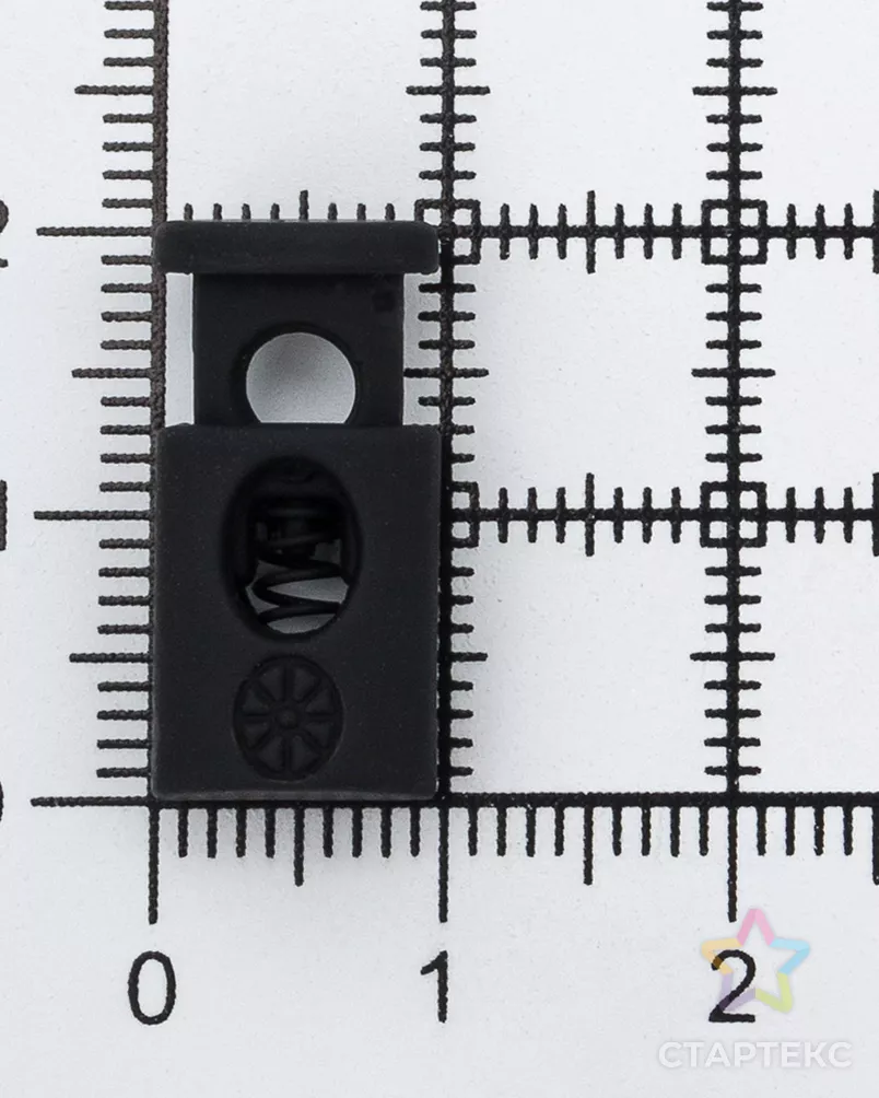 ГХН12970 Фиксатор металлический d=4мм одно отверстие10*20мм (черная резина) арт. АРС-64705-1-АРС0001312546 - рис. 4