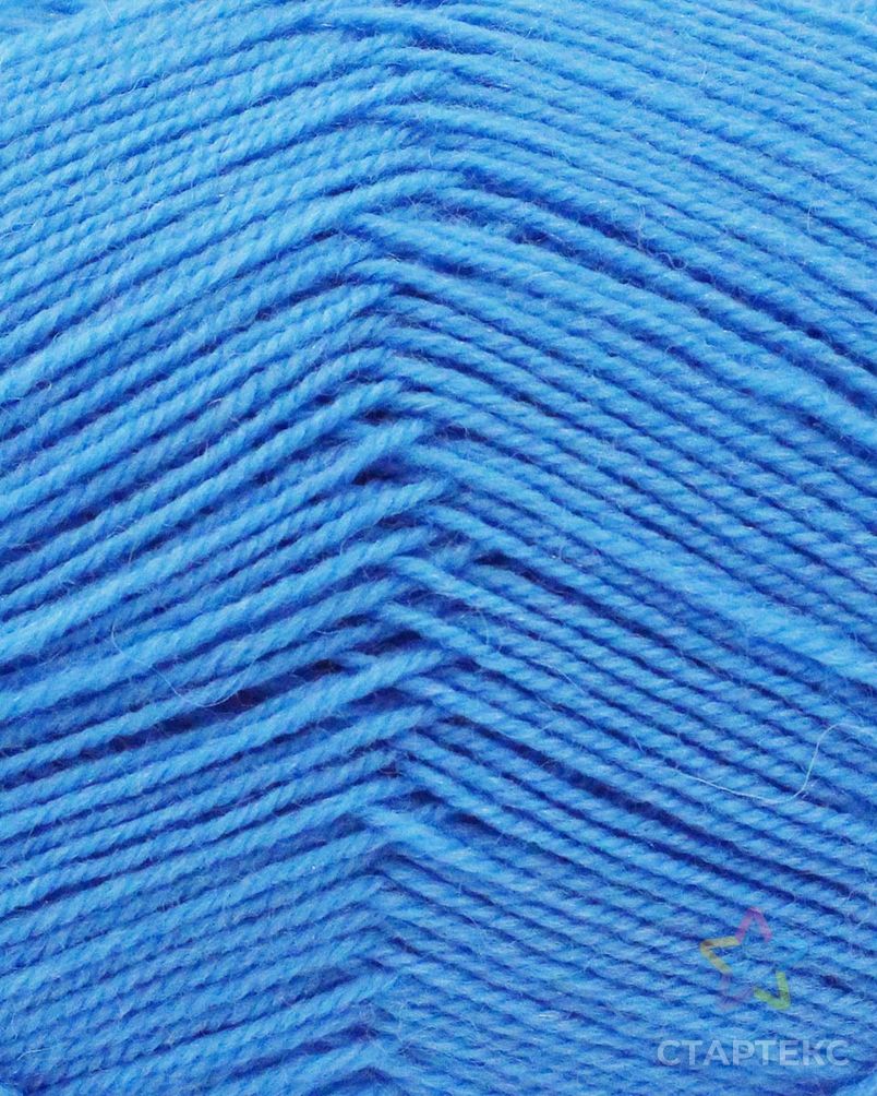Пряжа Пехорка 'Австралийский меринос' (95% мериносовая шерсть, 5% акрил) (520-Голубая пролеска) арт. АРС-50229-1-АРС0000826795 3