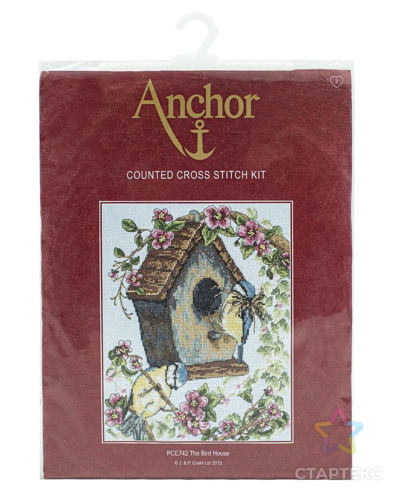 PCE742 Набор для вышивания Anchor 'Птичий домик' 25х20 см арт. АРС-50302-1-АРС0000831338 3