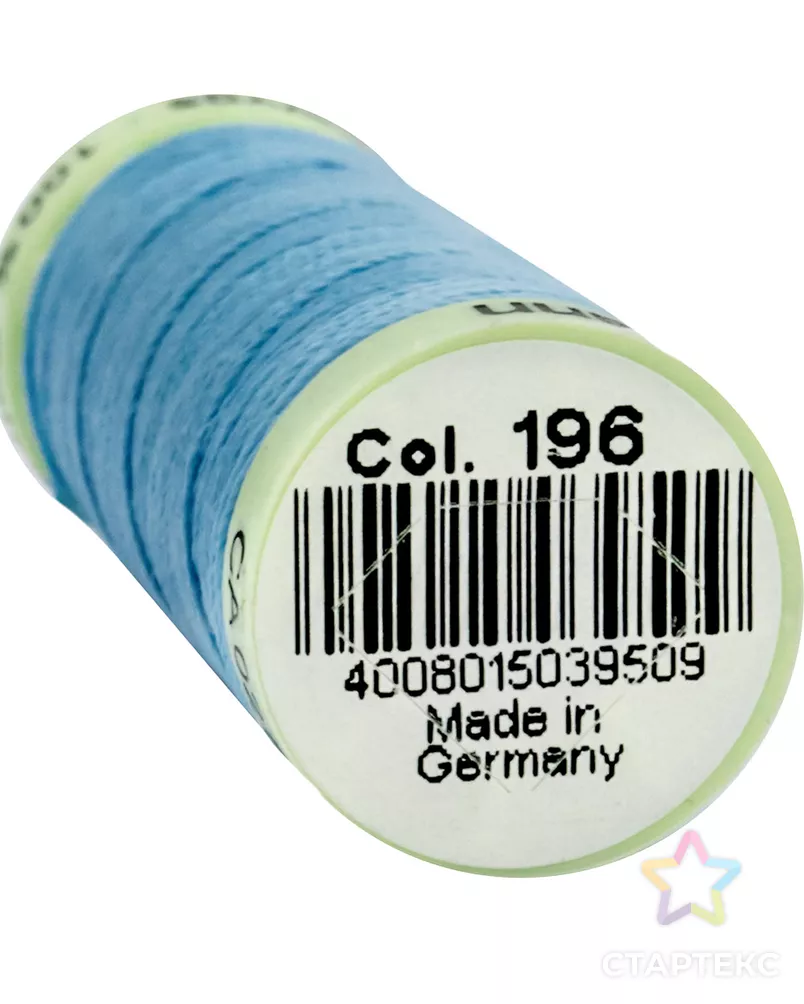 744506 Нить Top Stitch для отстрочки, 30м, 100% п/э Гутерманн (196 бледно-лазурный) арт. АРС-21337-1-АРС0000849776 - рис. 2