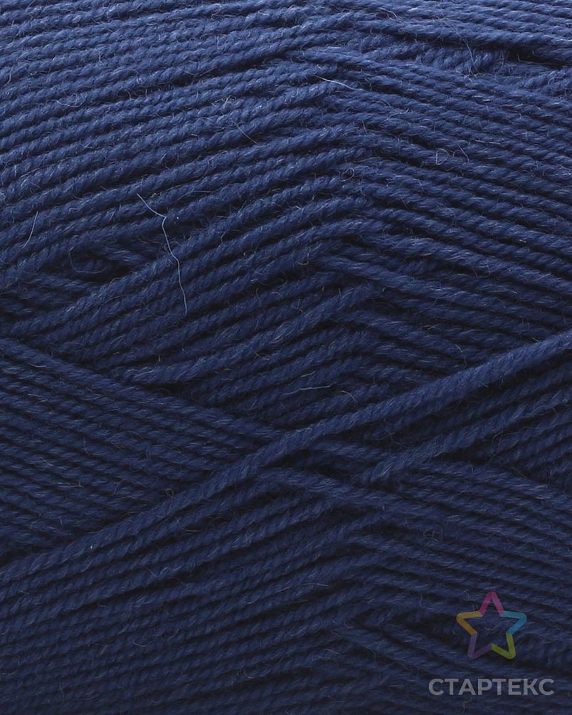 Пряжа Пехорка 'Австралийский меринос' (95% мериносовая шерсть, 5% акрил) (571 синий) арт. АРС-50615-1-АРС0000864887 2