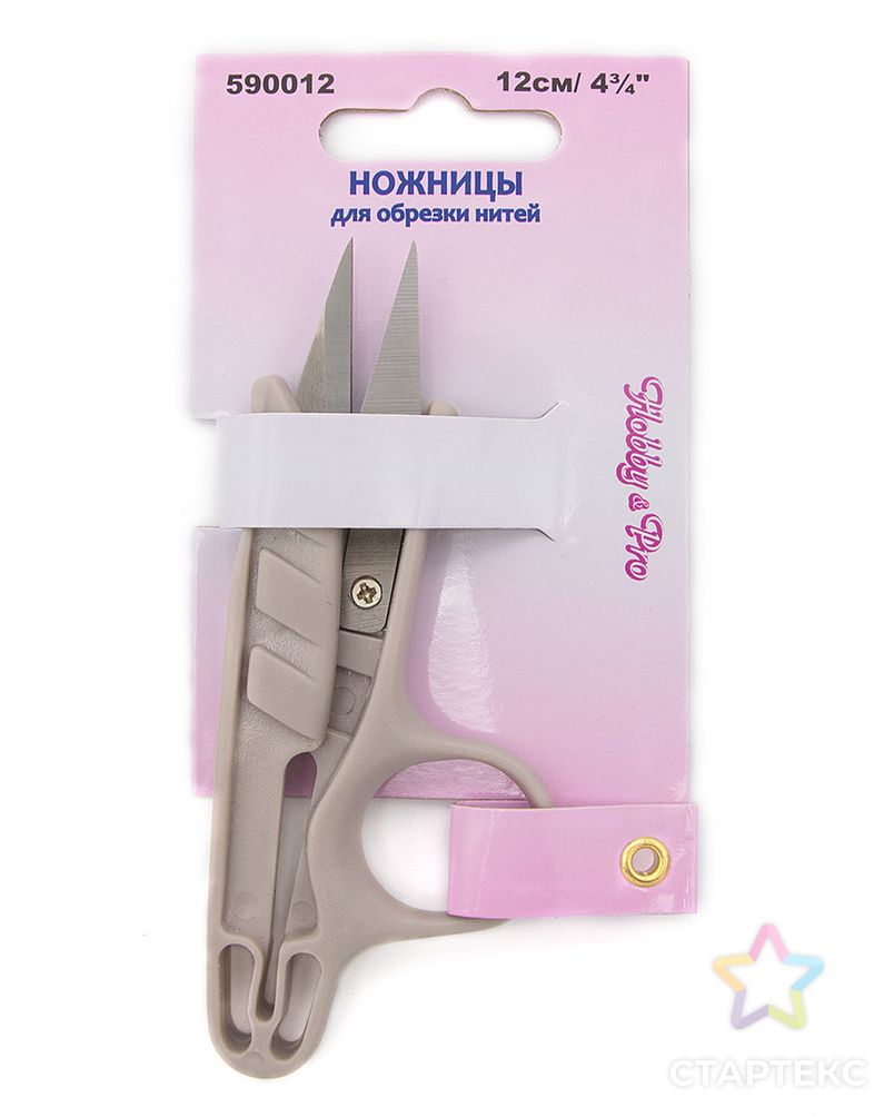 Ножницы для обрезки нитей 12см/4 3/4 590012 Hobby&Pro арт. АРС-60-1-АРС0001005162 2