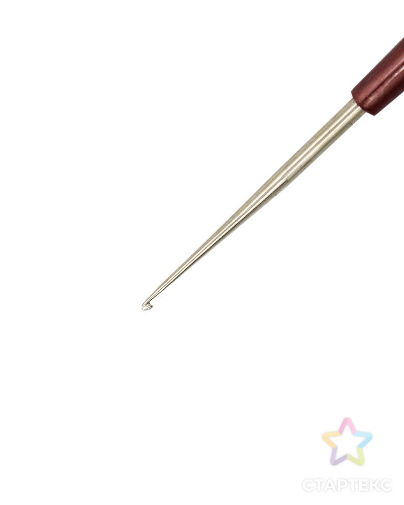 955100 Крючок для вязания с пластиковой ручкой, 1 мм, Hobby&Pro арт. АРС-1897-1-АРС0001040985