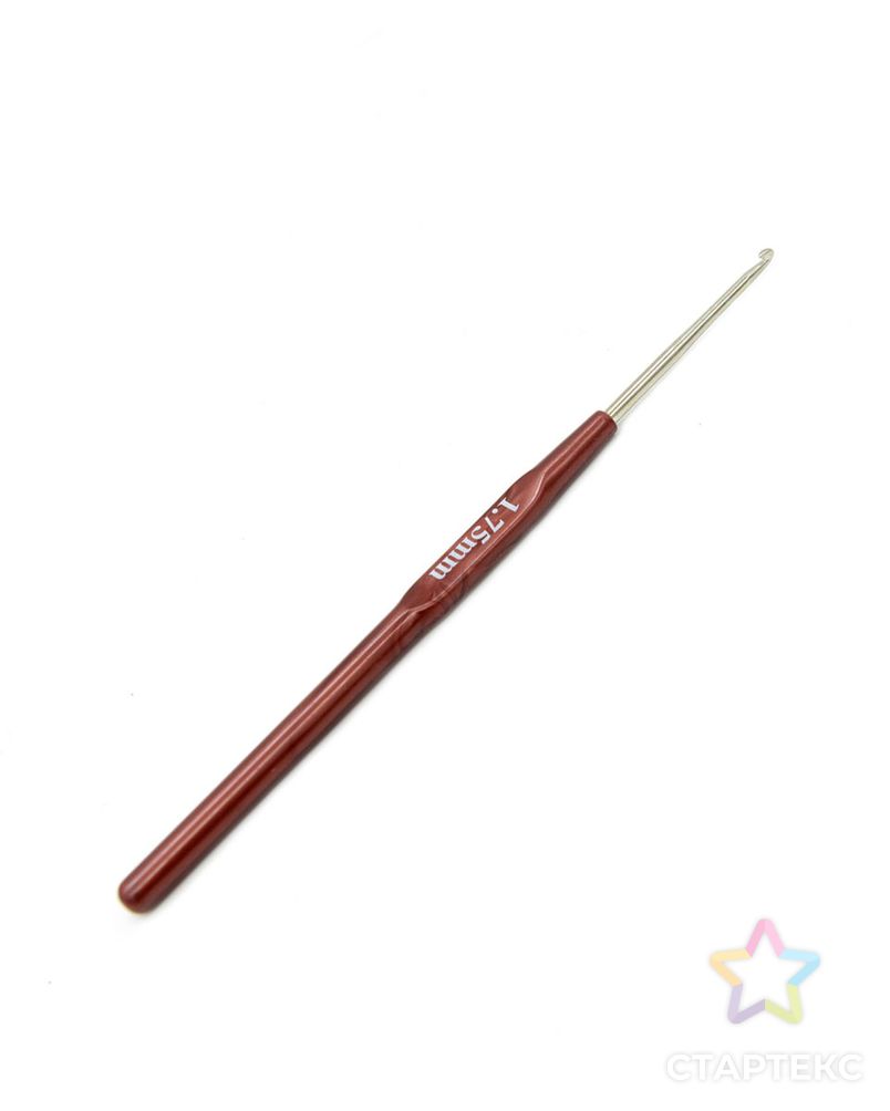 955175 Крючок для вязания с пластиковой ручкой, 1,75 мм, Hobby&Pro арт. АРС-1900-1-АРС0001040993 2