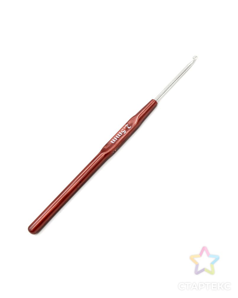 955250 Крючок для вязания с пластиковой ручкой, 2,5 мм, Hobby&Pro арт. АРС-1902-1-АРС0001041046 2