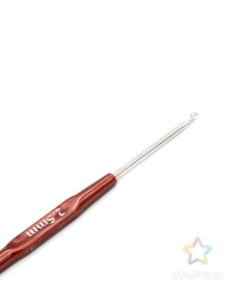 955250 Крючок для вязания с пластиковой ручкой, 2,5 мм, Hobby&Pro арт. АРС-1902-1-АРС0001041046 3