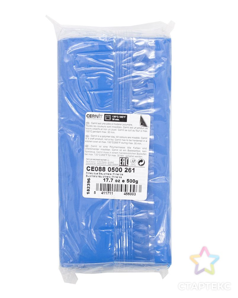 CE0880500 Пластика полимерная запекаемая 'Cernit OPALINE' 500 гр. (261 синий) арт. АРС-9691-1-АРС0001169673 2