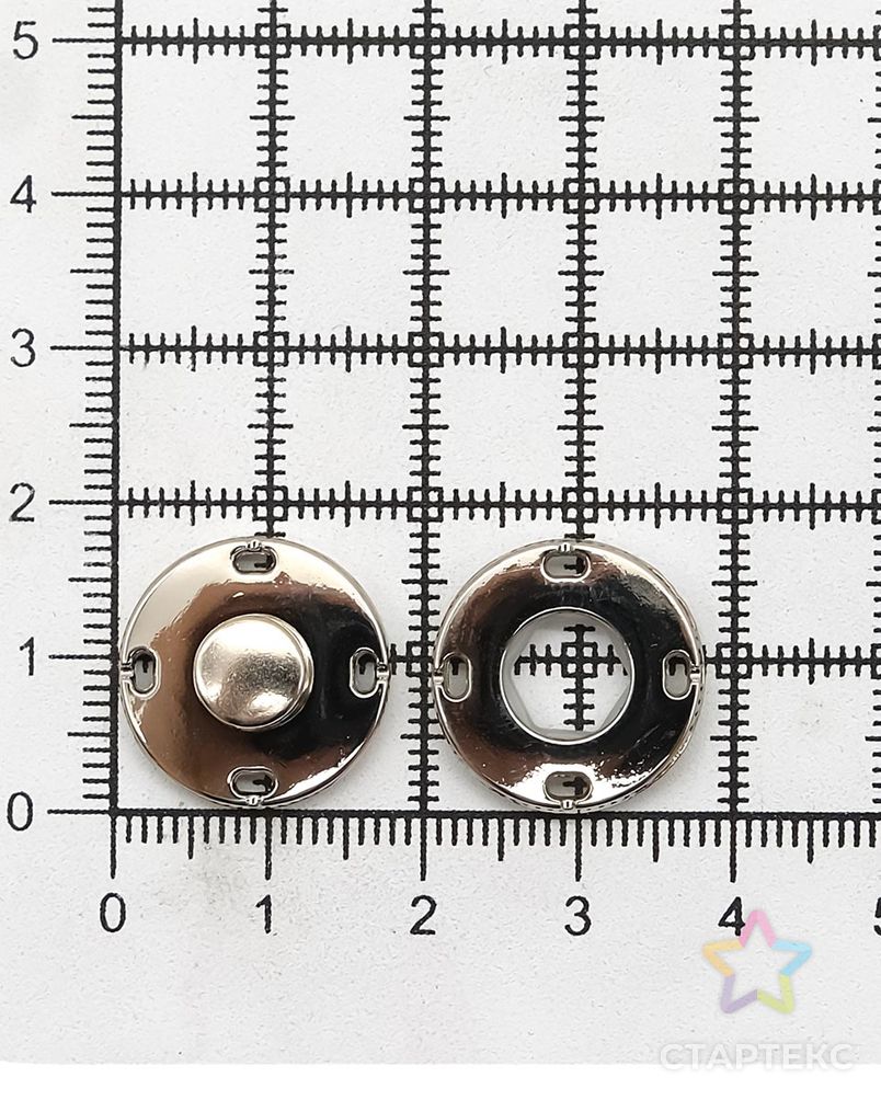 MS K-84 Кнопки д.1,8см (Nickel) арт. АРС-12760-1-АРС0001201315