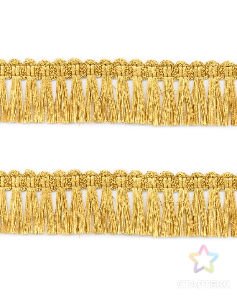 1123 Бахрома металлизированная ш.2,8см (золото) арт. АРС-14463-1-АРС0001215725 - рис. 3