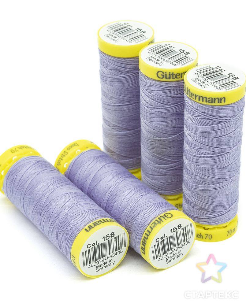 05 Нить Deco Stitch 70 для декоративных швов, 70м, 100% п/э Gutermann 702160 (158) арт. АРС-14999-1-АРС0001220220 4