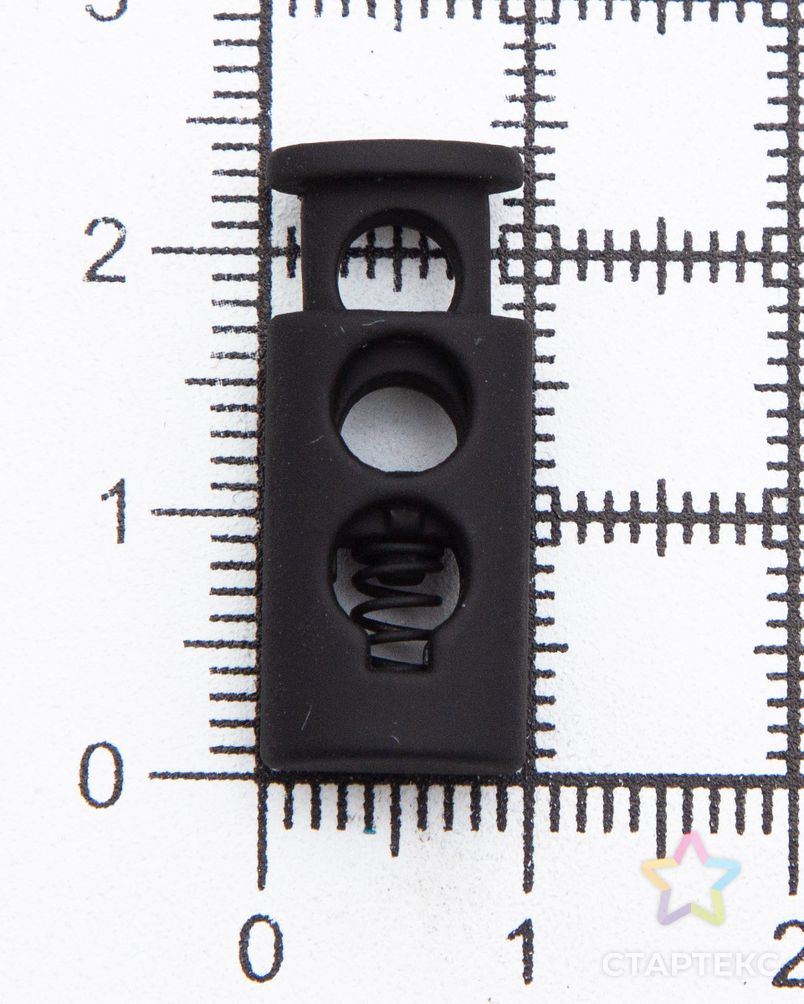 Фиксатор металл Г932 р.1х2,3см (черная резина) 100шт арт. АРС-15207-1-АРС0001222345 4