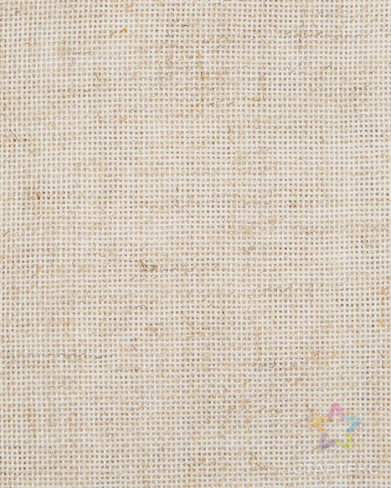 Ткань для вышивания раномерка 32ct, цвет лен, лен,вискоза, п/э, (10С_403), 100х150см арт. АРС-15371-1-АРС0001224889
