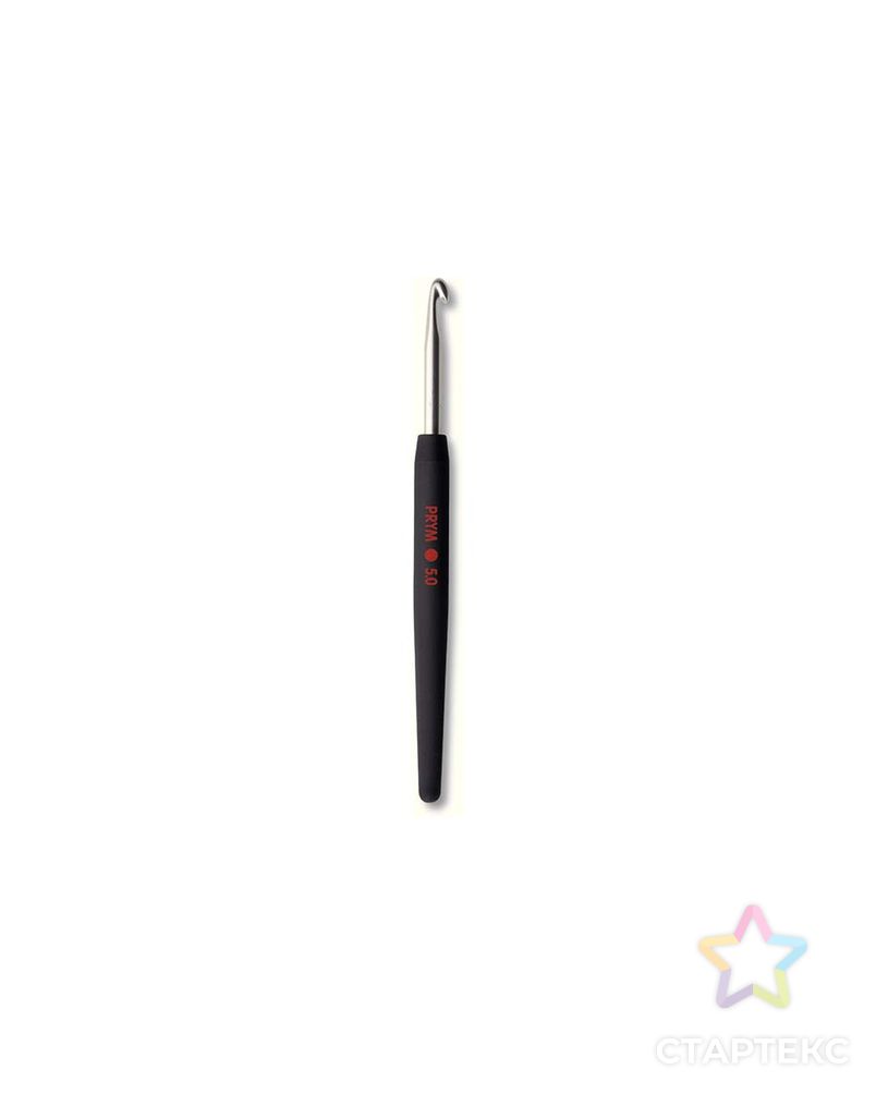 195172 Крючок для вязания с цветной ручкой, алюминий, 2 мм*14 см, Prym арт. АРС-15727-1-АРС0000802537 3