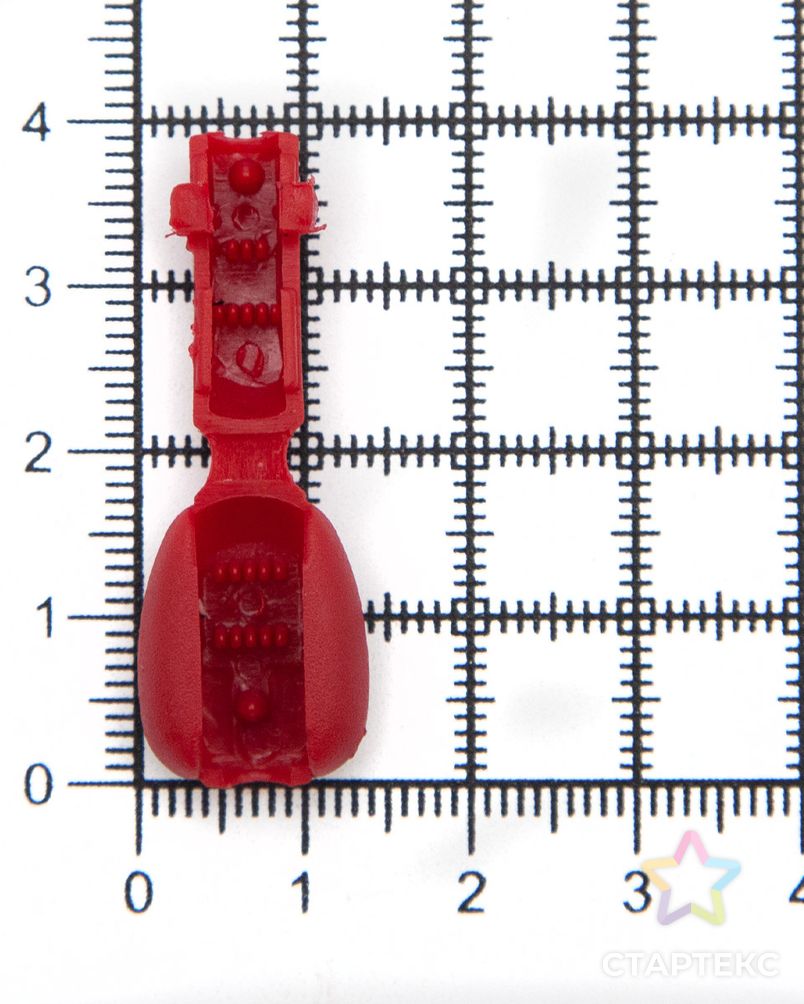 Наконечник 'Крокодил' 0305-3050 1,4х3,8см, пластик (С519 красный) арт. АРС-15840-1-АРС0000803382 4