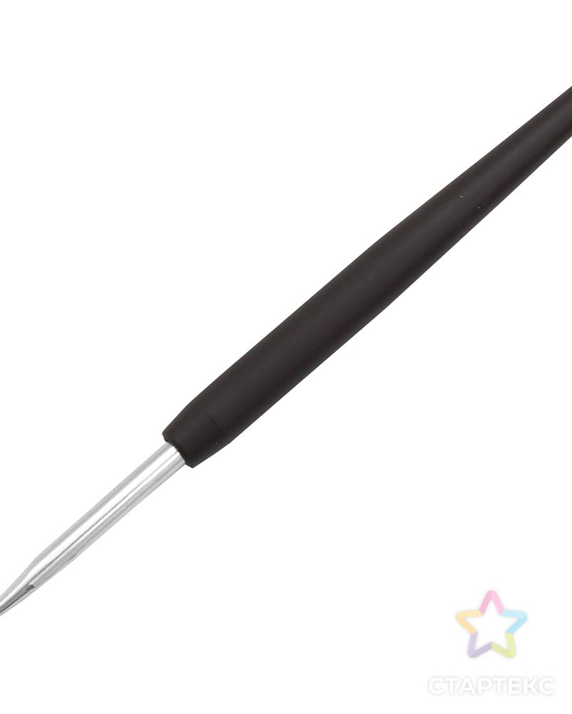 195177 Крючок для вязания с цветной ручкой, алюминий, 4,5 мм*14 см, Prym арт. АРС-15950-1-АРС0000804160 2