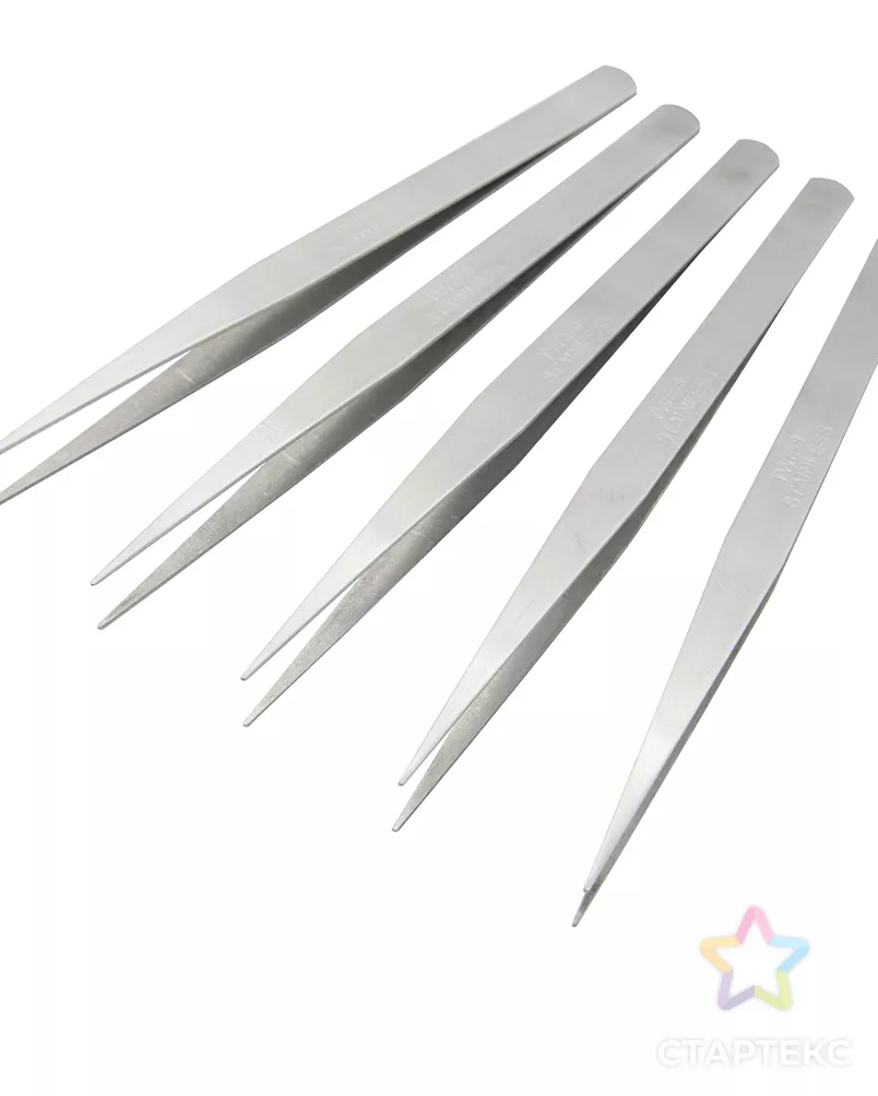Пинцет прямой TZ-02 К арт. АРС-16764-1-АРС0000809962 - рис. 3