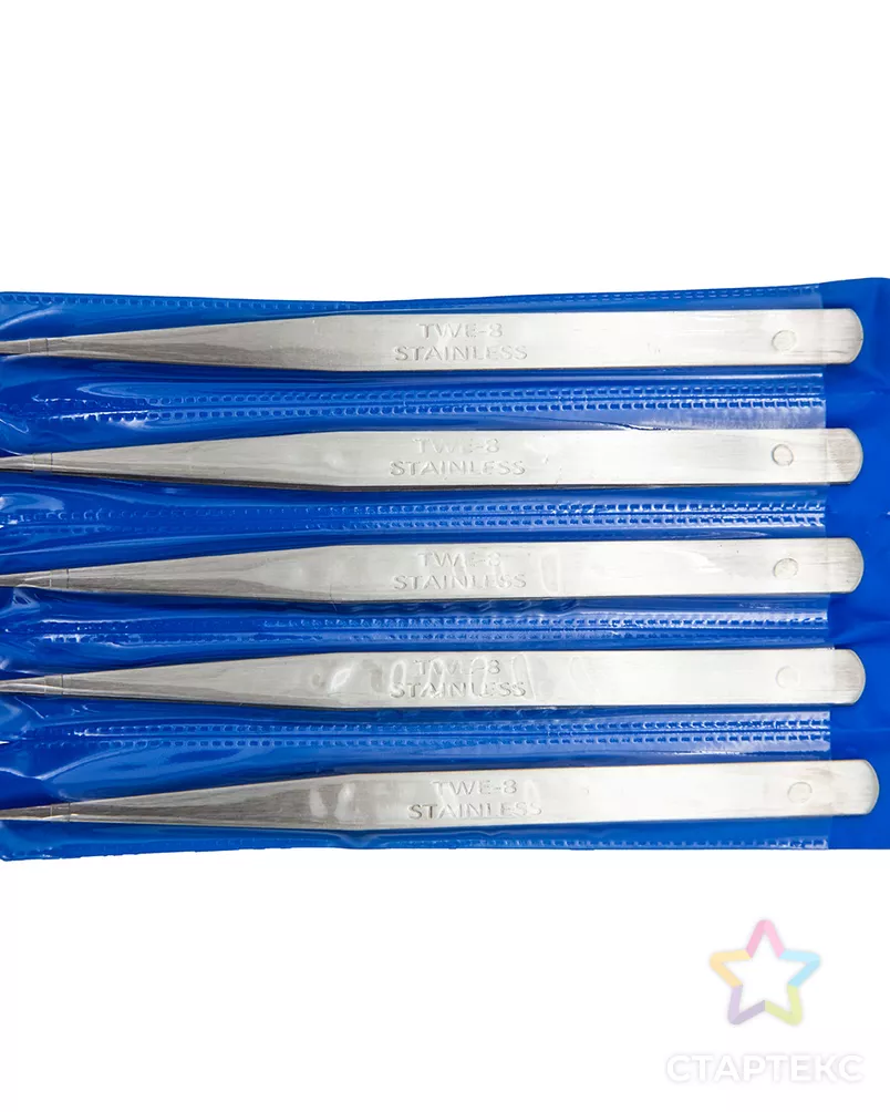 Пинцет прямой TZ-02 К арт. АРС-16764-1-АРС0000809962 - рис. 5