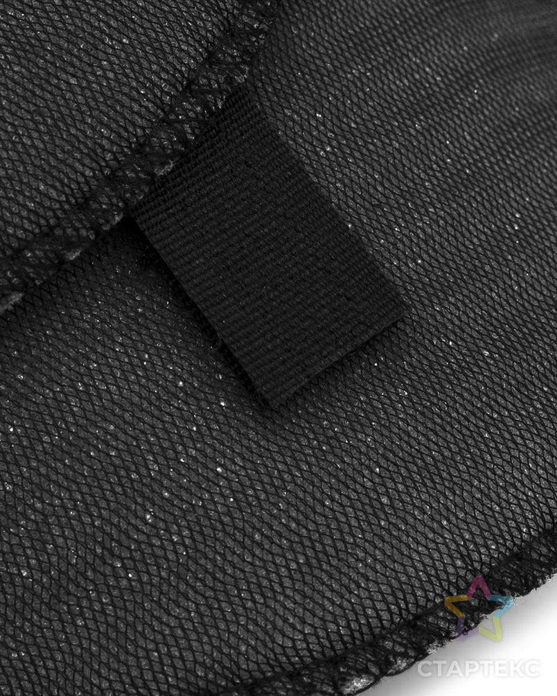Плечевые накладки втачные обшитые с контлентой Hobby&Pro ВК-14/А 14х100х150мм (черный) арт. АРС-16792-1-АРС0000810156 3