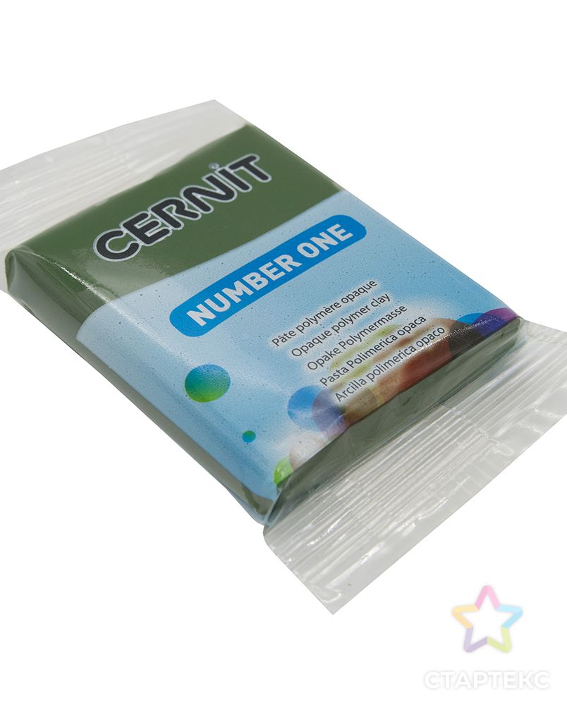 CE0900056 Пластика полимерная запекаемая 'Cernit № 1' 56-62 гр. (645 оливковый) арт. АРС-17220-1-АРС0000813326 3