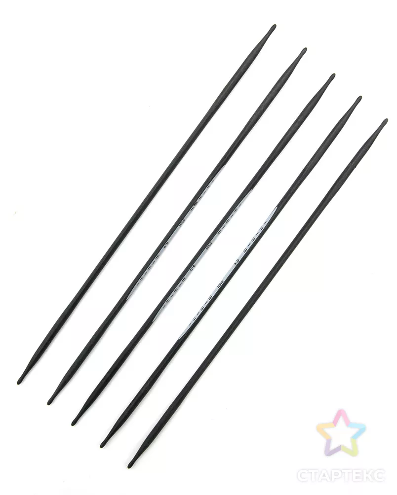 194223 Спицы чулочные Ergonomics Carbon 3,5/20 5шт Prym арт. АРС-27182-1-АРС0001216993 - рис. 2