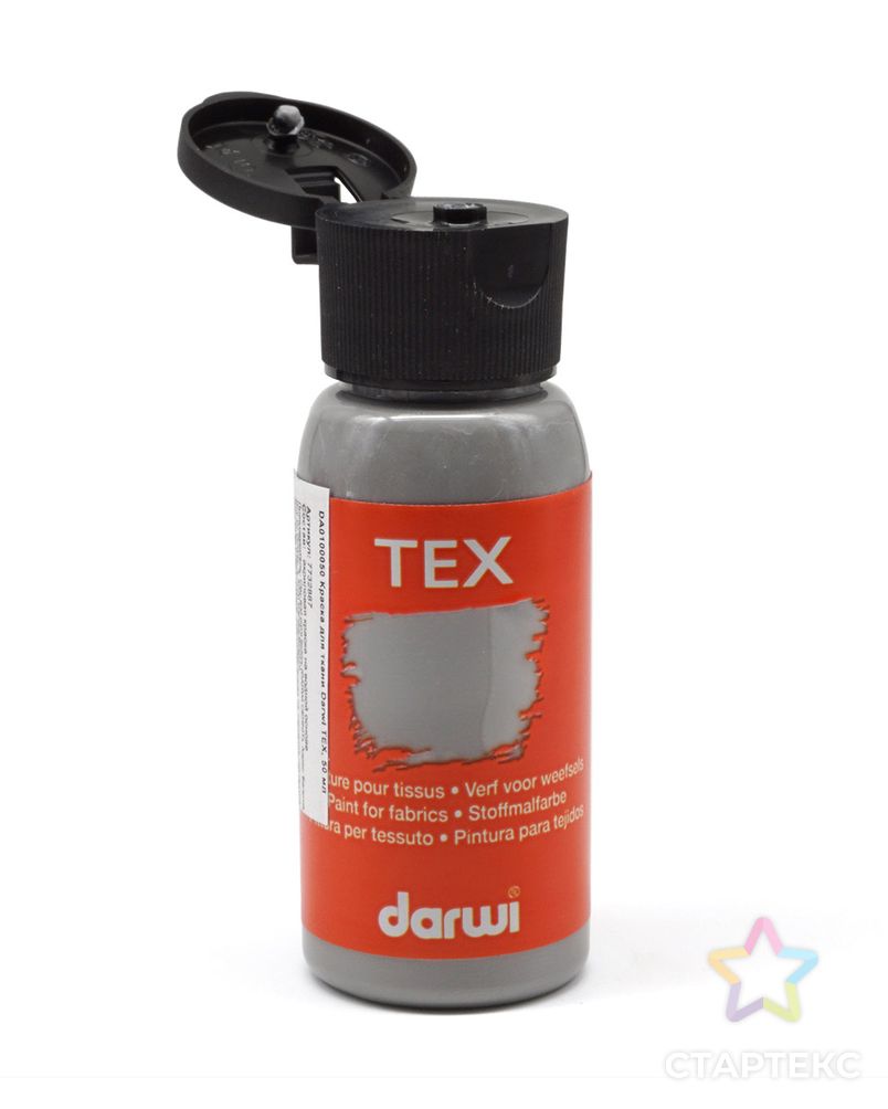 DA0100050 Краска для ткани Darwi TEX, 50 мл (162 цинк) арт. АРС-32008-1-АРС0001239688 2