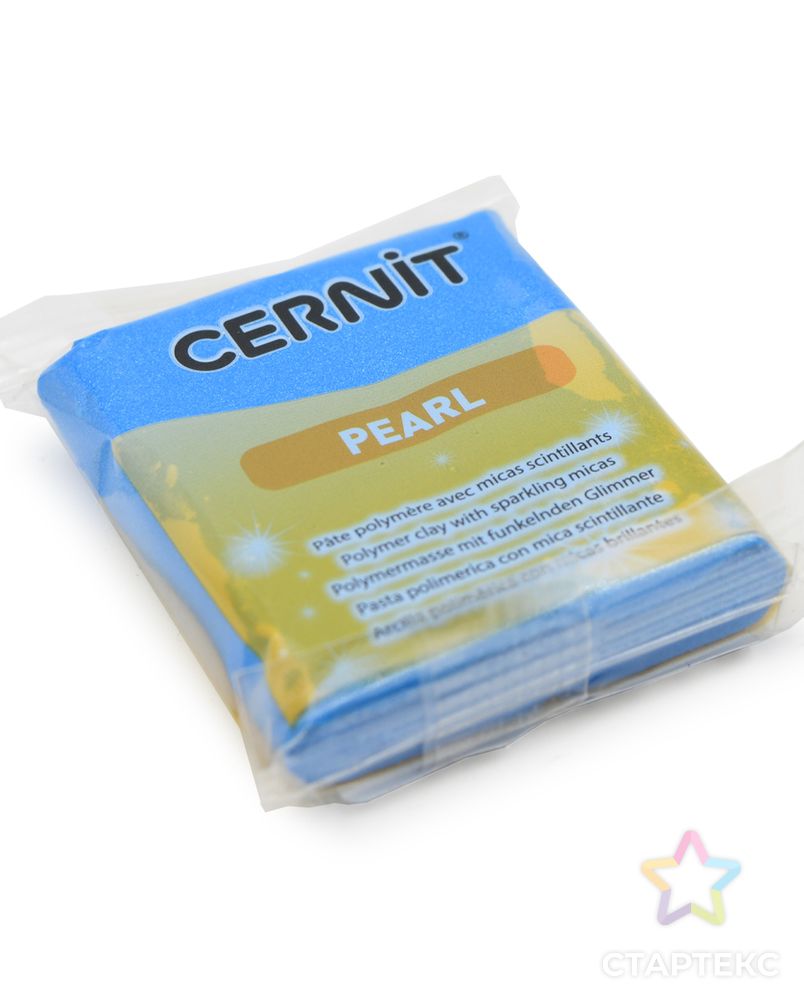 CE0860056 Пластика полимерная запекаемая 'Cernit PEARL' 56 гр (200 голубой) арт. АРС-34306-1-АРС0001239675 2