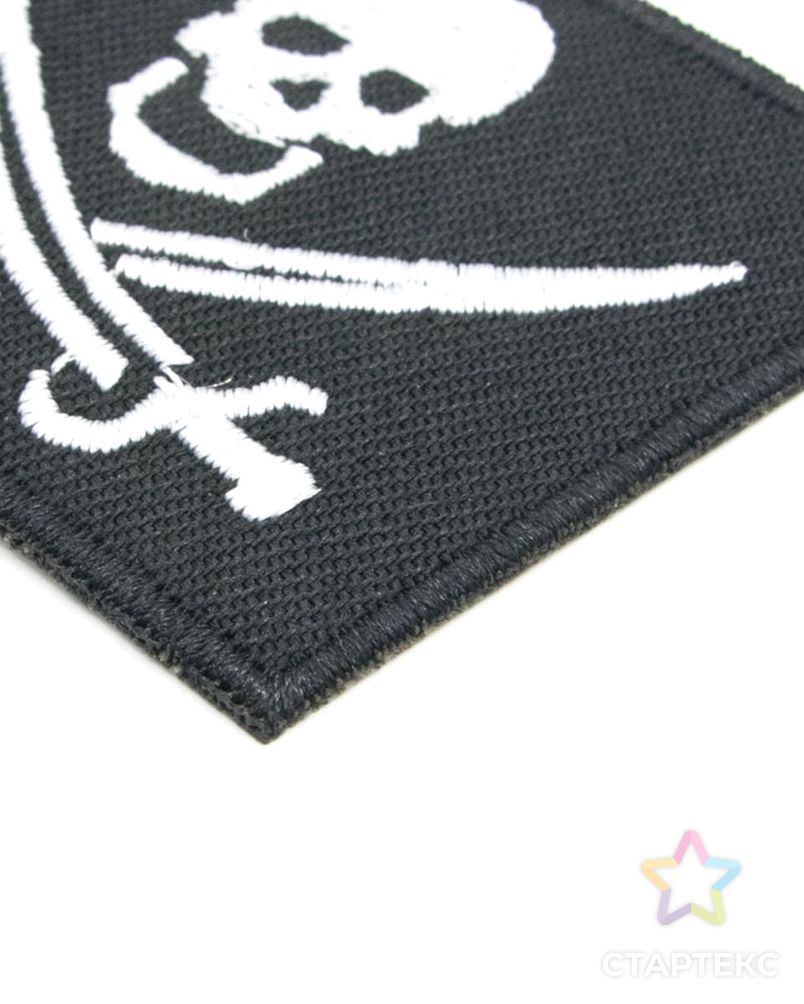 Термоаппликация 'Пиратский флаг с саблями', 5.8*4.7см, Hobby&Pro арт. АРС-34765-1-АРС0001237546 3