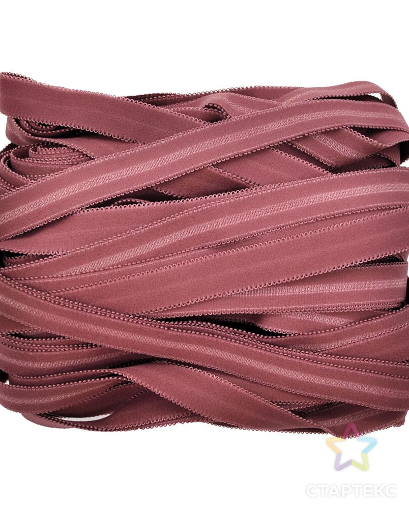 STP/60 эластичная бретелечная матовая лента 18мм*25м, пурпурный арт. АРС-36759-1-АРС0001245925 3