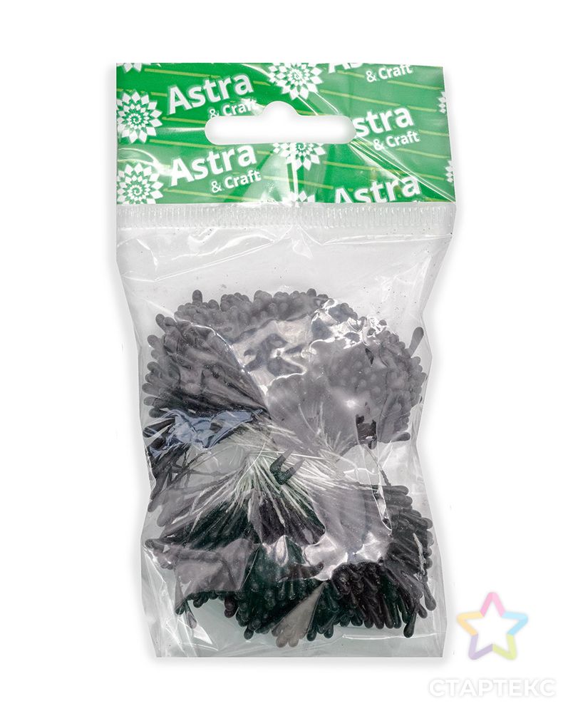 AR559 Тычинки для искусственных цветов 6см (черный) арт. АРС-37691-1-АРС0001194453 3