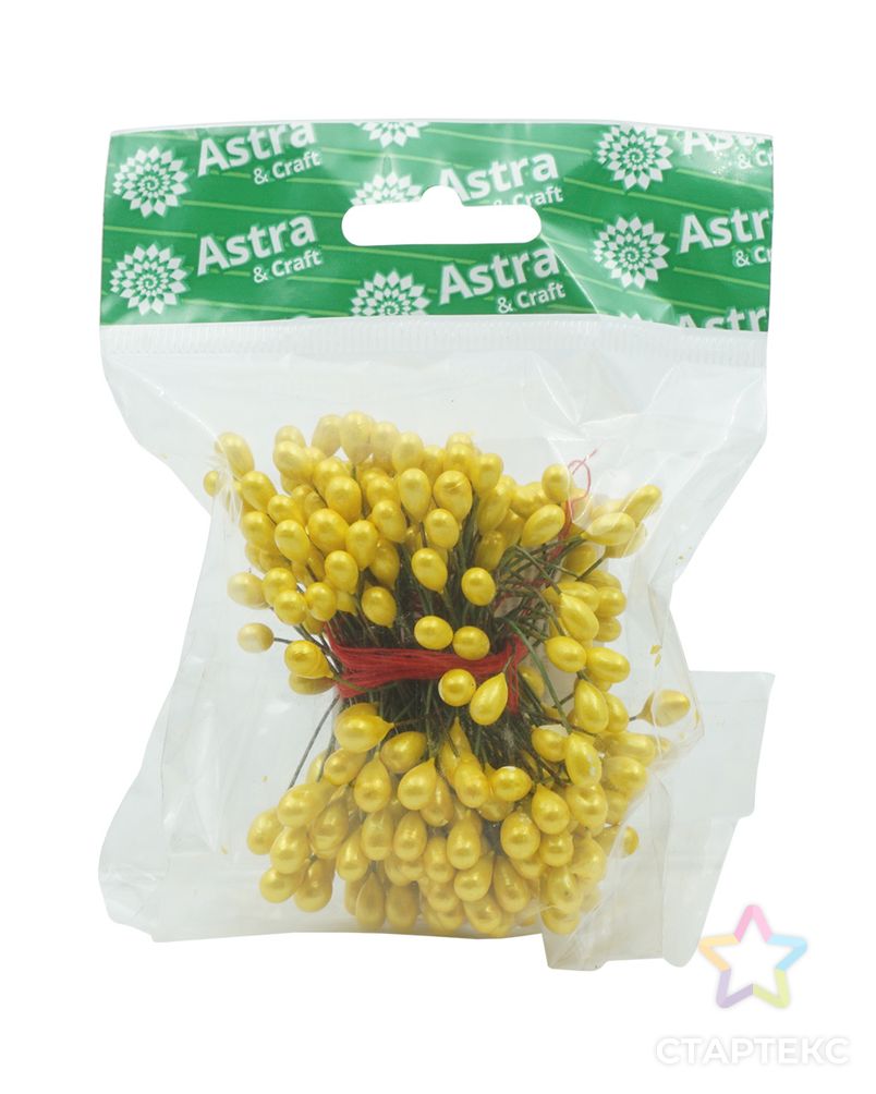 AR561 Тычинки для искусственных цветов 0,5*6см (вес 50гр +/-3 гр) (желтый) арт. АРС-39931-1-АРС0001264399 2