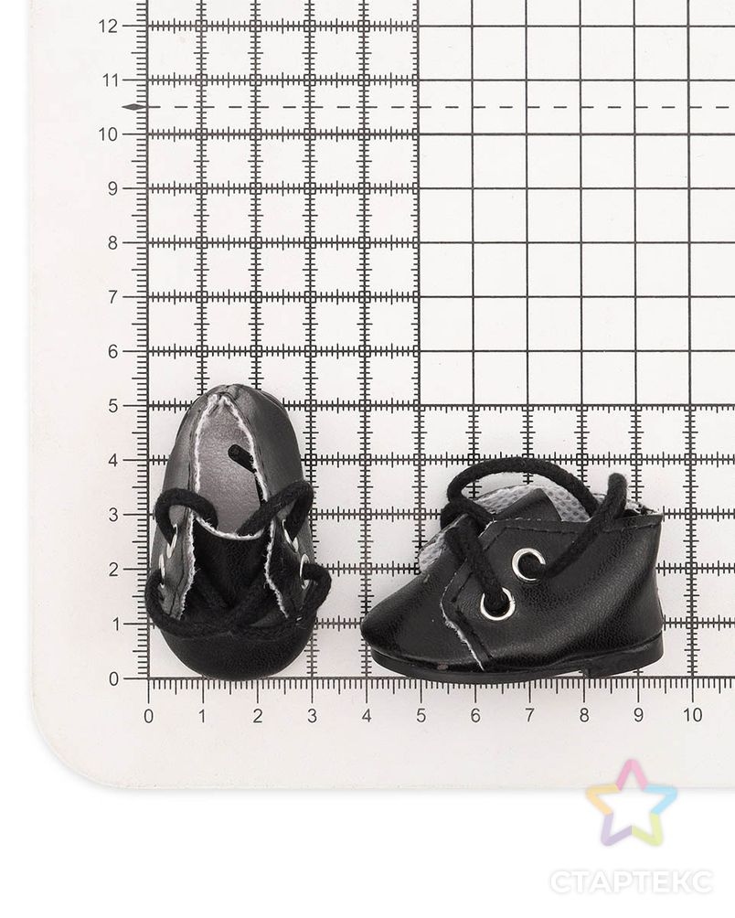 SH-0062 Обувь для кукол, 1 пара, Astra&Craft (черный) арт. АРС-40293-1-АРС0001258064 2