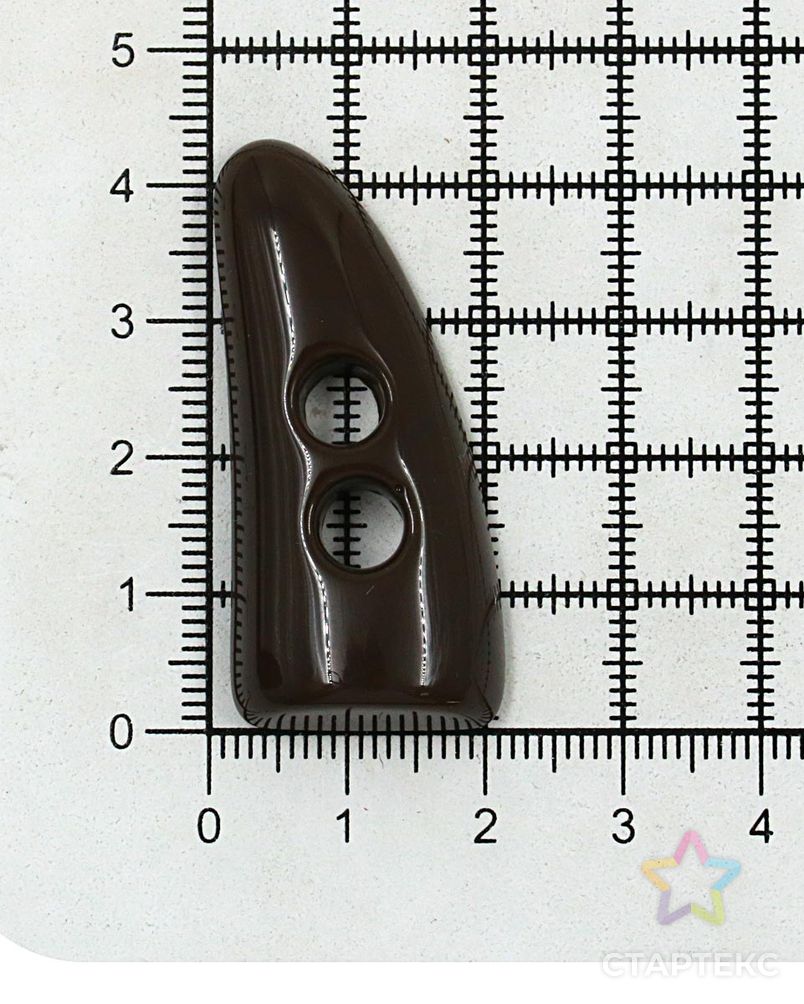 Б28 Пуговица (3.02-541-46) (т.коричневый) арт. АРС-42426-1-АРС0001275074 3