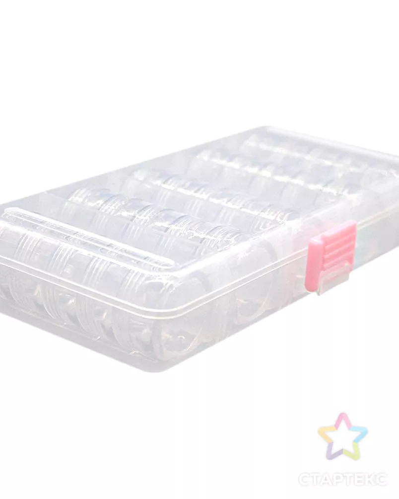 21812 Контейнер для мелочей, 5 секций 18,5*8,5*3,2см Hobby&Pro арт. АРС-42475-1-АРС0001254083 - рис. 2