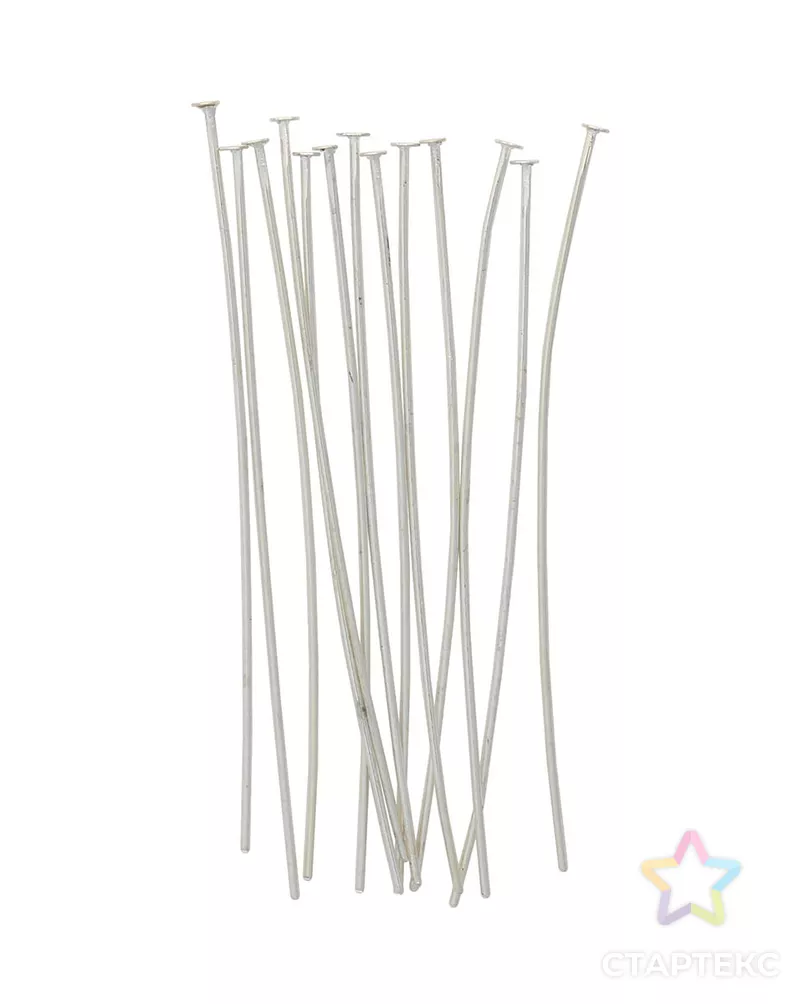 OTH1517 Штифт с плоской головкой, 0,6*45мм, 50шт/уп (серебро) арт. АРС-42807-1-АРС0001095745 - рис. 1 OTH1517 Штифт с плоской головкой, 0,6*45мм, 50шт/уп (серебро) арт. АРС-42807-1-АРС0001095745 - рис. 1