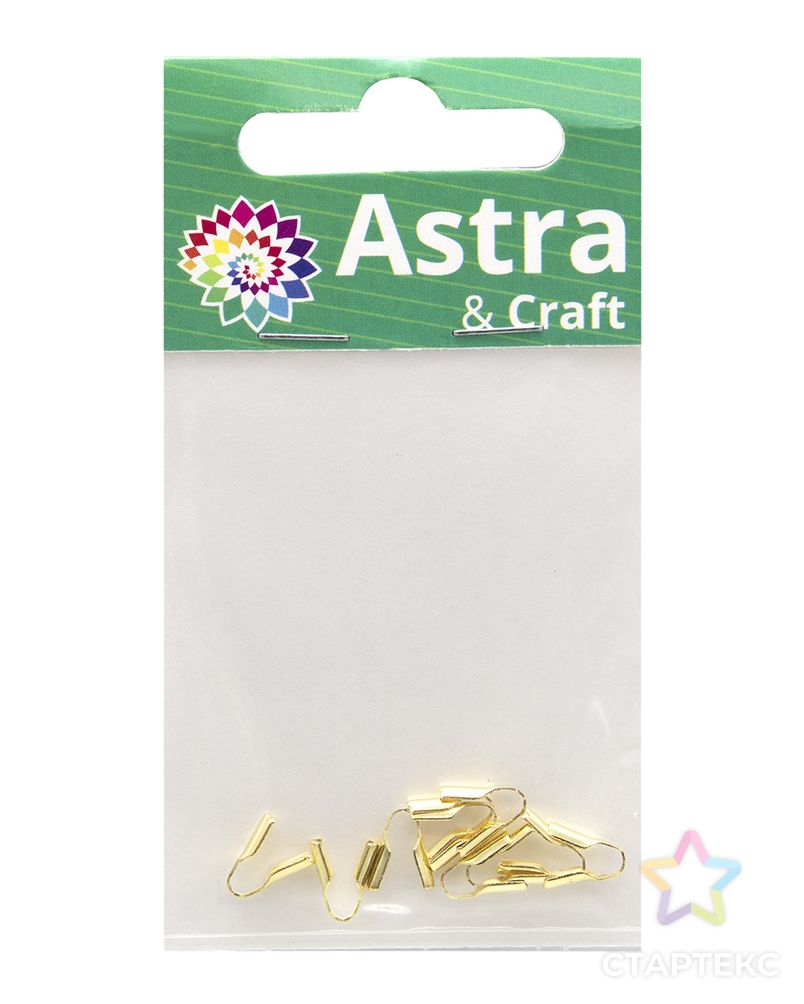 4AR2029 Протектор для защиты тросика, 2 мм, 10шт/упак, Astra&Craft (золото) арт. АРС-42869-1-АРС0001235852 2