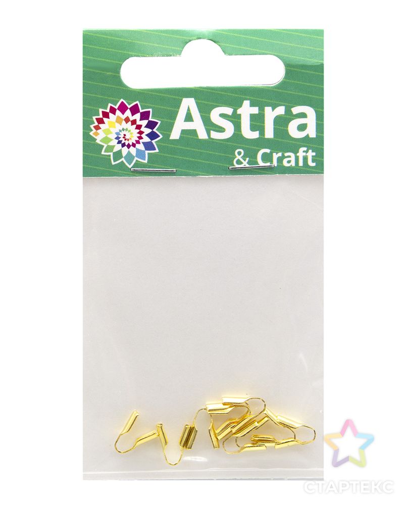 4AR2029 Протектор для защиты тросика, 2 мм, 10шт/упак, Astra&Craft (яркое золото) арт. АРС-42918-1-АРС0001248952 2