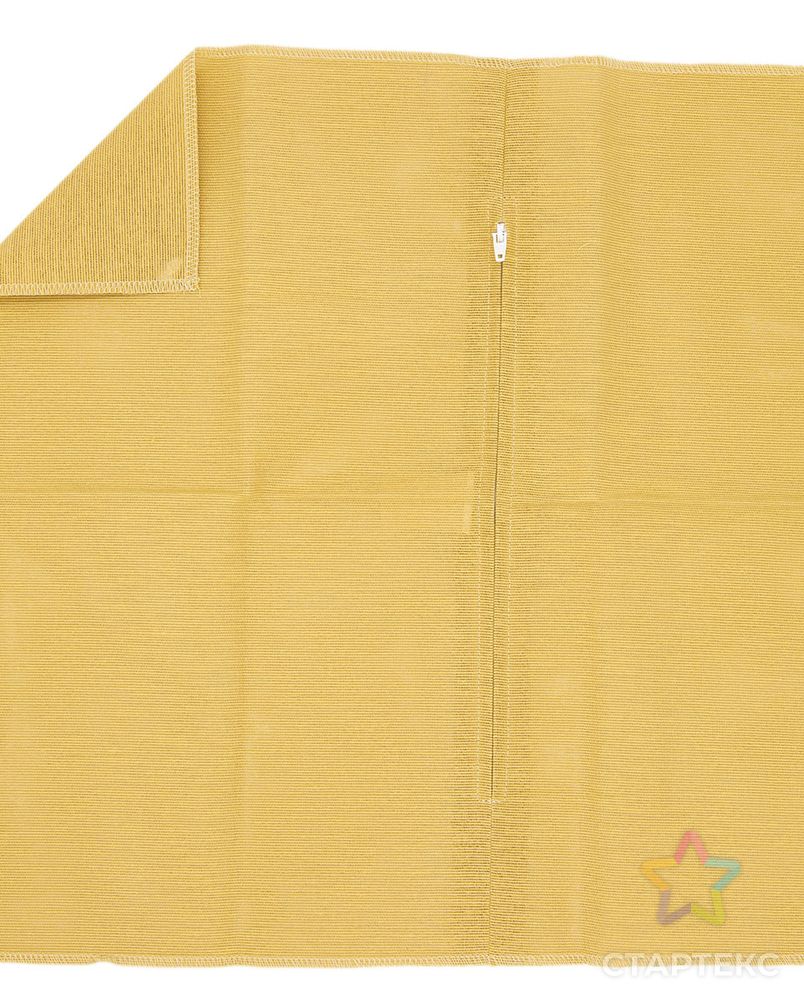 Обратная сторона подушки на молнии Vervaco, 45х45см, цвет бежевый арт. АРС-44269-1-АРС0001248933 3