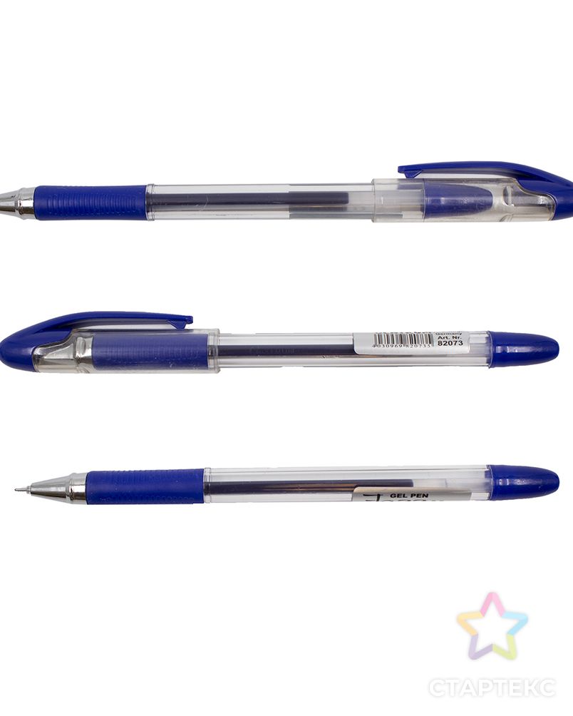 82073 Ручка гелевая синяя 'JAZZ' 0,5 мм арт. АРС-45258-1-АРС0001264905 3
