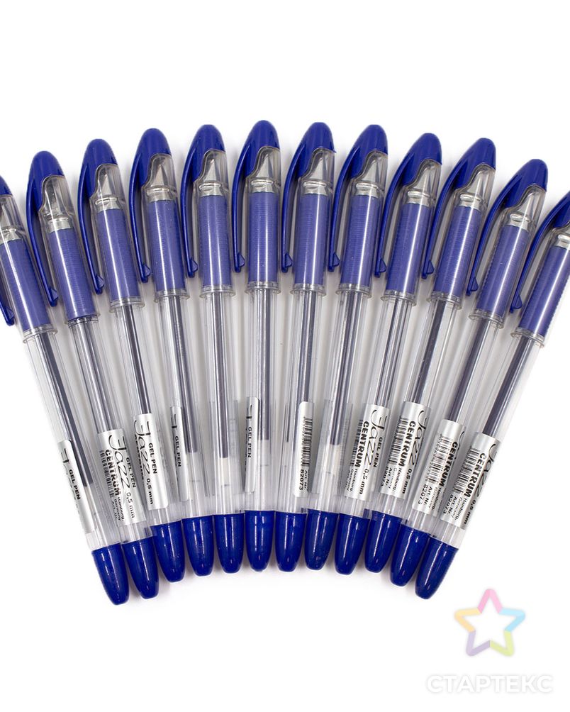 82073 Ручка гелевая синяя 'JAZZ' 0,5 мм арт. АРС-45258-1-АРС0001264905 4
