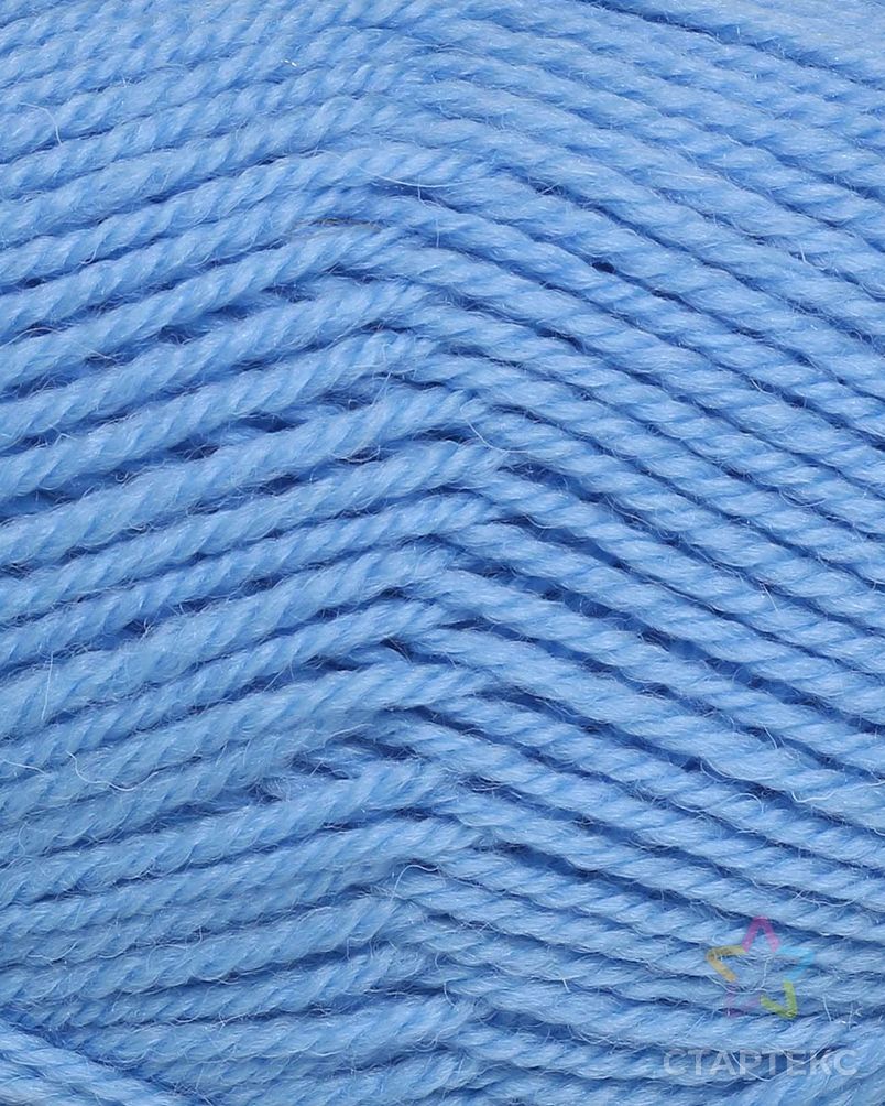Пряжа Камтекс 'Бамбино' 50гр. 150м. (35% шерсть меринос, 65% акрил) (015 голубой) арт. АРС-45576-1-АРС0001052629 3