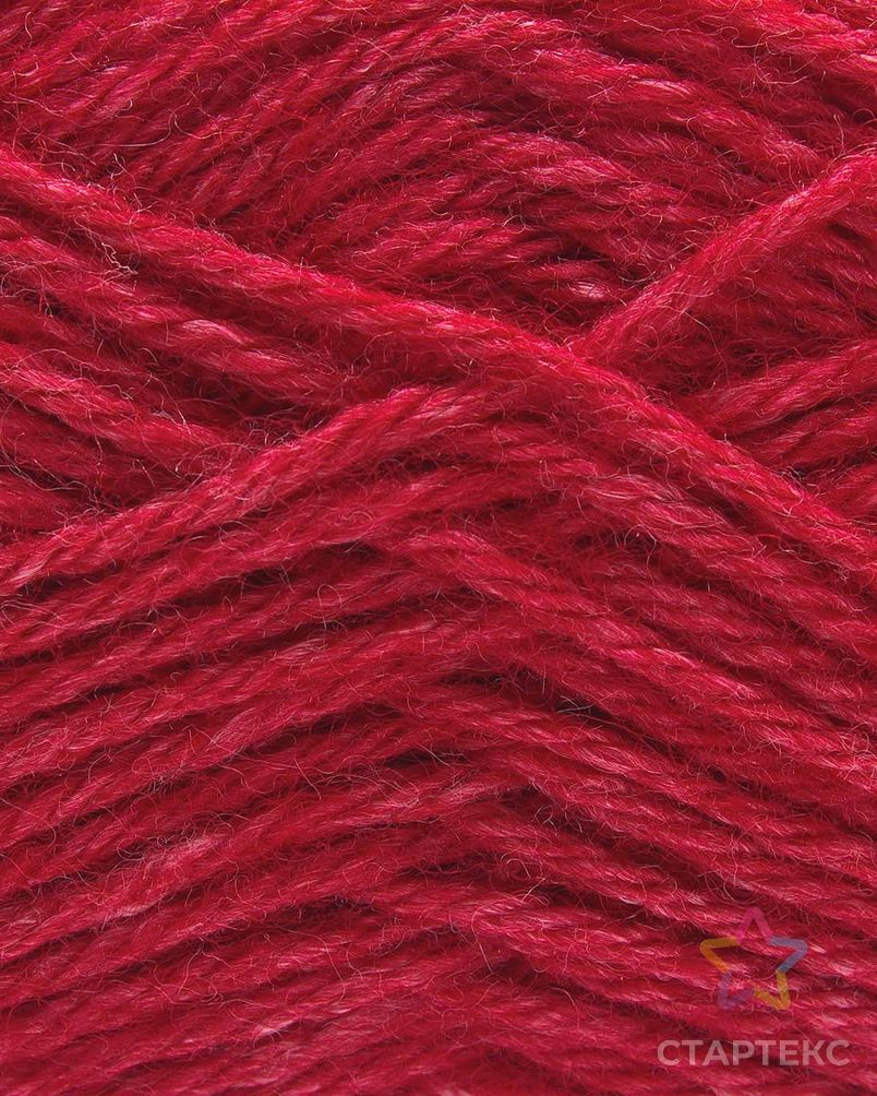 Пряжа YarnArt 'Silky Royal' 50гр 140м (35% шелковая вискоза, 65% шерсть мериноса) (433 красный) арт. АРС-47888-1-АРС0001234261 3