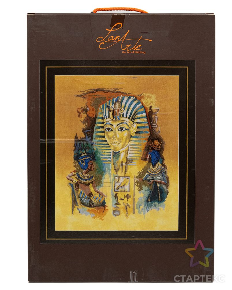 Набор для вышивания LanArte 'Тутанхамон' 39*49см арт. АРС-48527-1-АРС0001248939 3