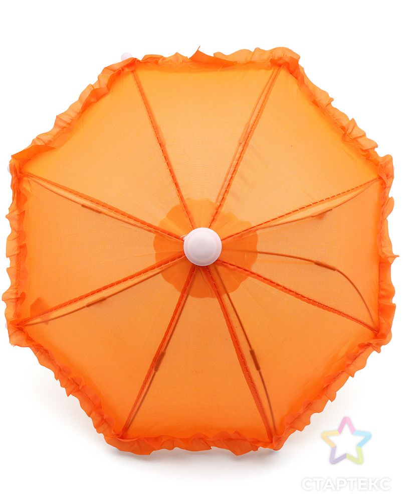 UM-0003 Зонт для кукол, Astra&Craft (оранжевый) арт. АРС-53859-1-АРС0001278639 3