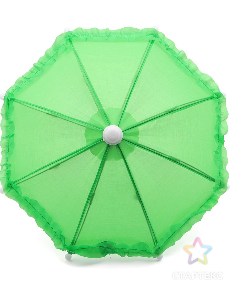UM-0003 Зонт для кукол, Astra&Craft (зеленый) арт. АРС-53861-1-АРС0001278641 3