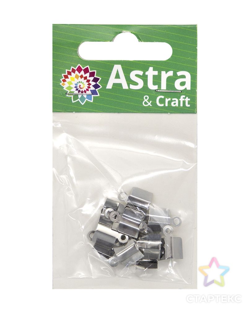 4AR2027 Концевик для шнура, 20 шт/упак, Astra&Craft (никель) арт. АРС-54195-1-АРС0001235845 2