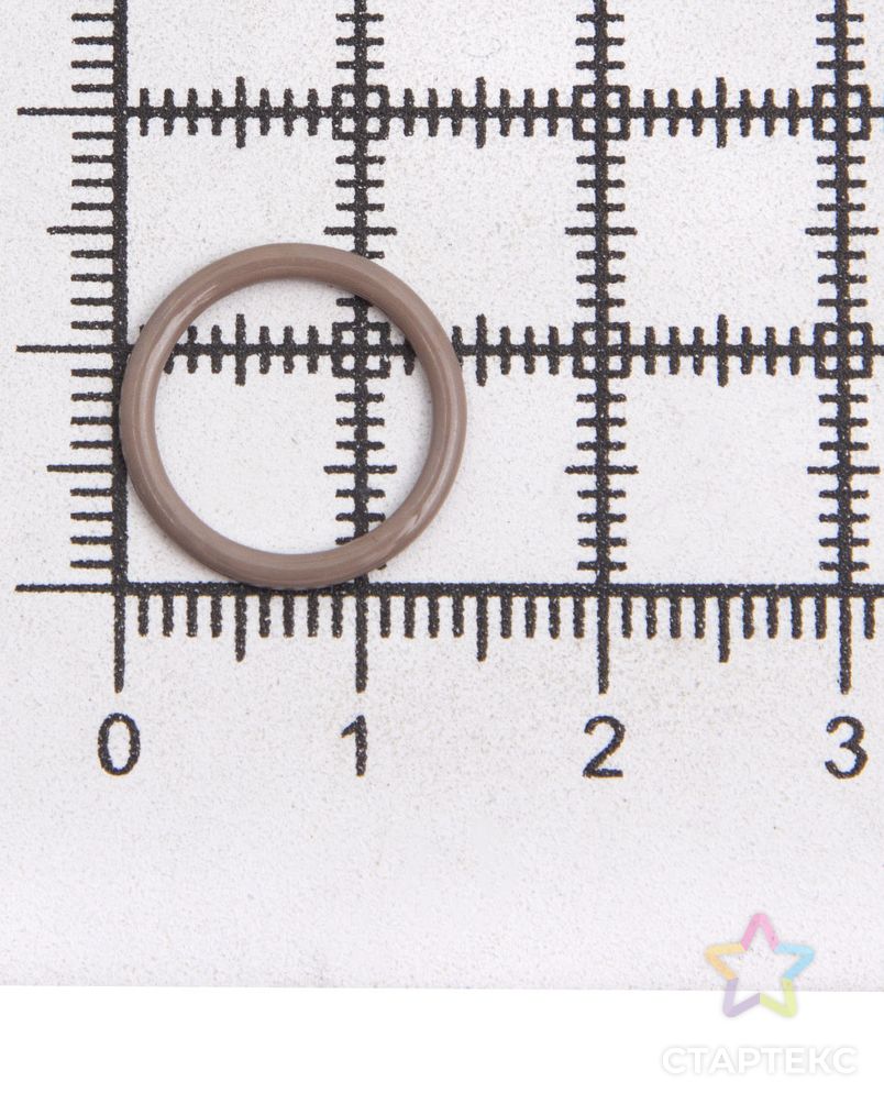 Кольцо 11мм металл/эмаль, цветной (C072 шиншилла) арт. АРС-54800-1-АРС0001282120 3